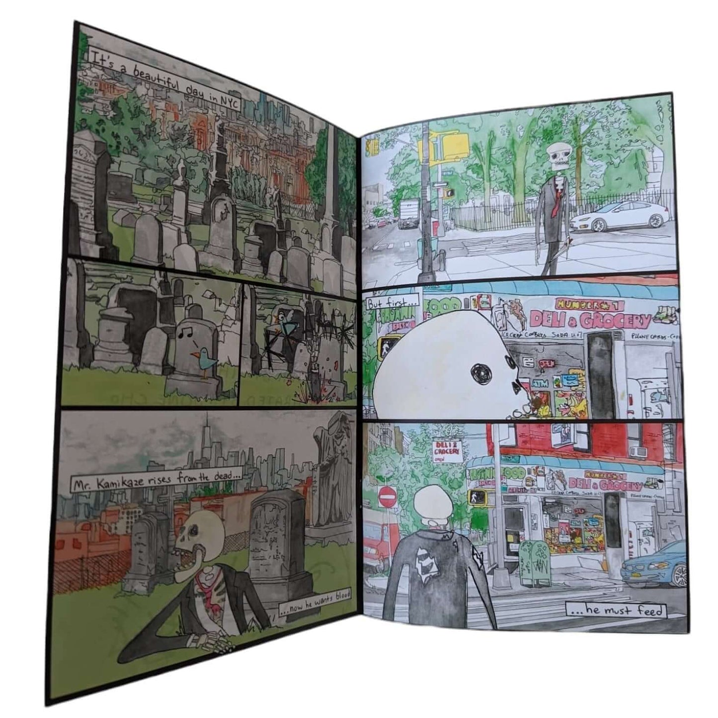 Have A Nice Day - The Ehems Comic Book - OlIO - A New York Based Music & Arts Collective