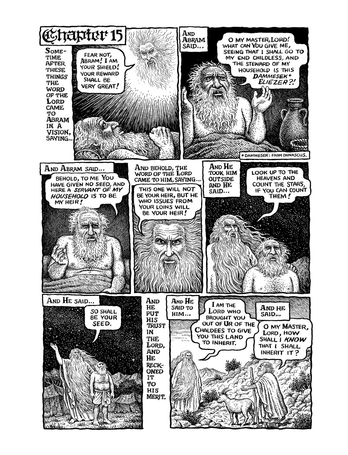 The Book of Genesis by R. Crumb