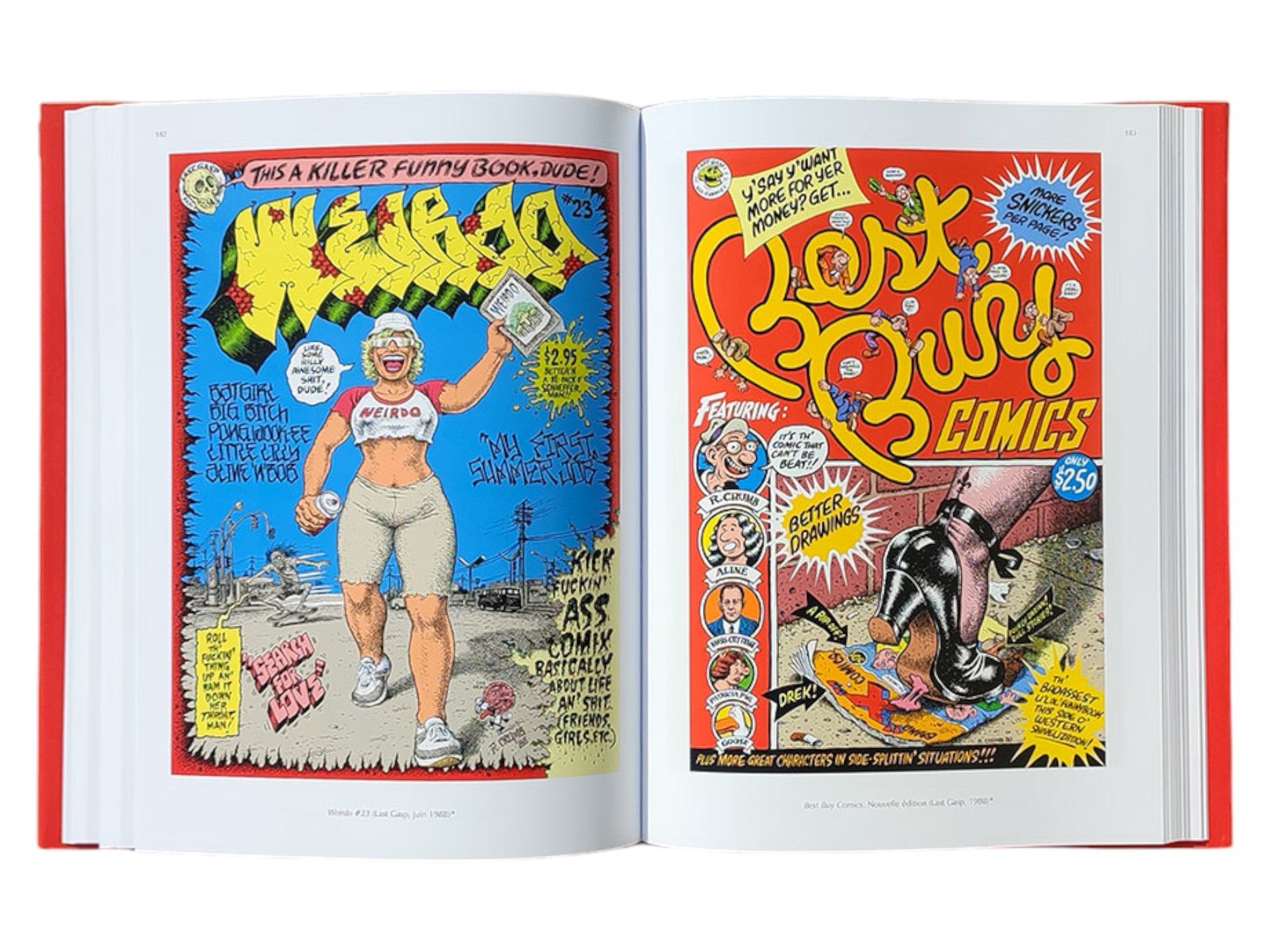 The Complete Crumb Comic Covers by Robert Crumb – Olio Music & Art